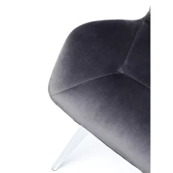 Best Stuhl Viva Grau Chrom Stühle