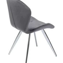 Best Stuhl Viva Grau Chrom Stühle