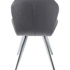 Best Stuhl Viva Grau Chrom Stühle