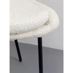 Stuhl West Side Boucle Creme Stühle