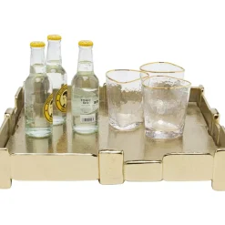 New Tablett Bricks 42X42Cm Geschirr & Tischaccessoires