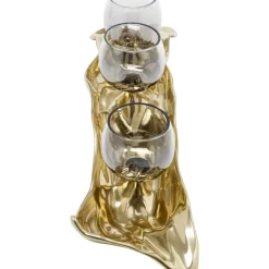 Online Teelichthalter 3 Jade Gold (4/Tlg.) Deko & Geschenkartikel