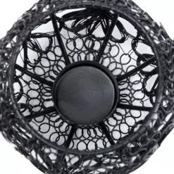 New Teelichthalter Hayat Schwarz O12Cm Deko & Geschenkartikel