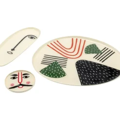 New Teller Abstract Counterpart (3-Tlg.) Deko & Geschenkartikel