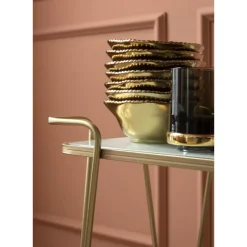 Outlet Teller Bell Gold O36Cm Geschirr & Tischaccessoires