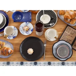 Sale Teller Organic Black O26Cm Geschirr & Tischaccessoires