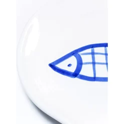Teller Rio Pesce O37Cm Geschirr & Tischaccessoires