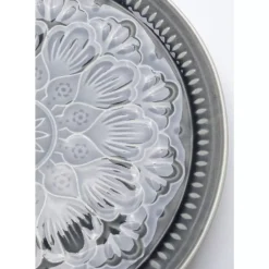 Outlet Teller Sicilia Mandala Grau O27Cm Geschirr & Tischaccessoires