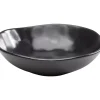 New Teller Tief Organic Black O22Cm Geschirr & Tischaccessoires