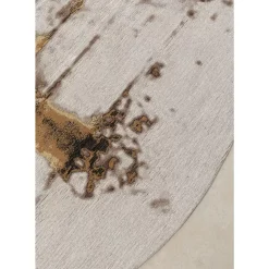 Hot Teppich Abstract Grey Line O200Cm Teppiche