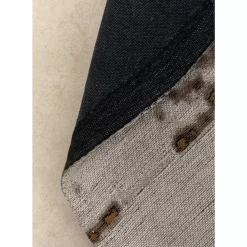 Hot Teppich Abstract Grey Line O200Cm Teppiche