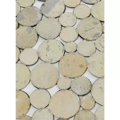 Teppich Circle Beige O250Cm Teppiche