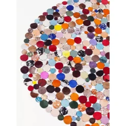 Teppich Circle Multi O150Cm Teppiche