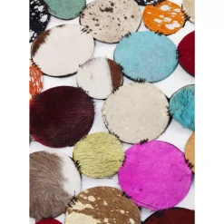 Teppich Circle Multi O150Cm Teppiche