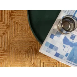 Online Teppich Costa Gelb 170X240Cm Teppiche