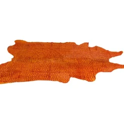 Outlet Teppich Croco Orange Teppiche