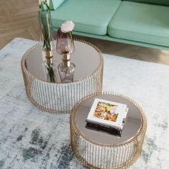 Teppich Glimmer Blau 170X240Cm Teppiche