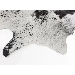 Best Teppich Hide Schwarz-Weis Teppiche