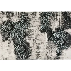 Outlet Teppich Kelim Ornament Turkis 170X240Cm Teppiche