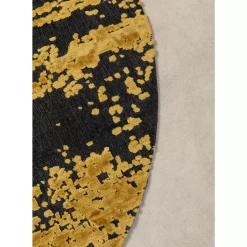 New Teppich Silja Gelb O200Cm Teppiche