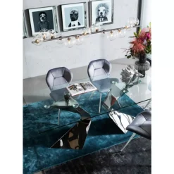 Online Tisch Gloria Chrome 200X100Cm Tische