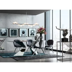 Online Tisch Gloria Chrome 200X100Cm Tische