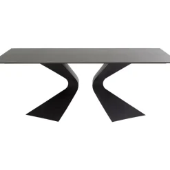 Hot Tisch Gloria Outdoor Keramik Schwarz 180X90Cm Outdoormöbel