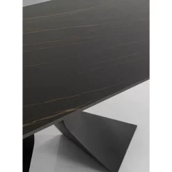 Hot Tisch Gloria Outdoor Keramik Schwarz 180X90Cm Outdoormöbel