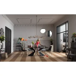 Clearance Tisch Gloria Schwarz 200X100Cm Tische