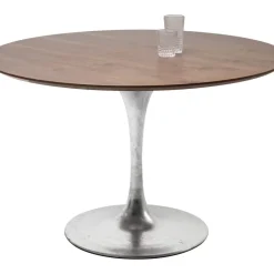 Tisch Invitation Set Walnus Zink O120Cm Tische