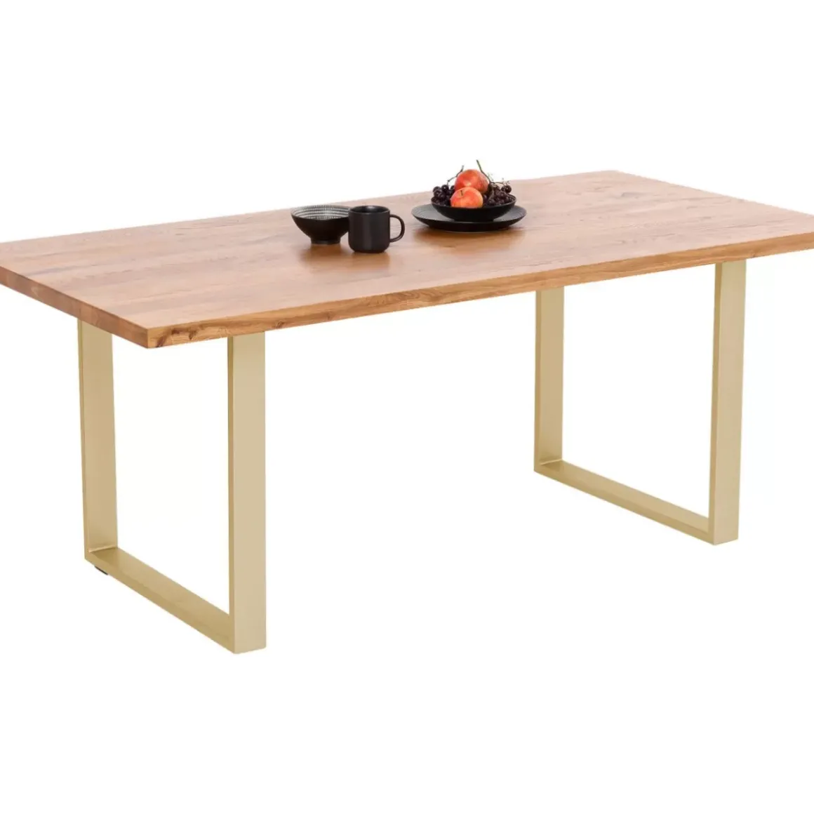 Online Tisch Jackie Eiche Messing 160X80 Tische