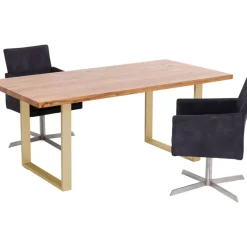 Online Tisch Jackie Eiche Messing 160X80 Tische