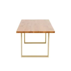 Online Tisch Jackie Eiche Messing 160X80 Tische