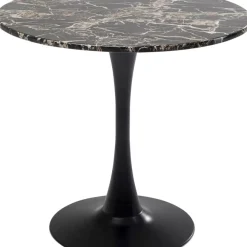 Tisch Schickeria Marmor Schwarz O80Cm Tische