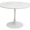 Tisch Schickeria Marmor Weis O110Cm Tische