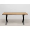 Online Tisch Symphony Eiche Cross Schwarz 180X90Cm Tische
