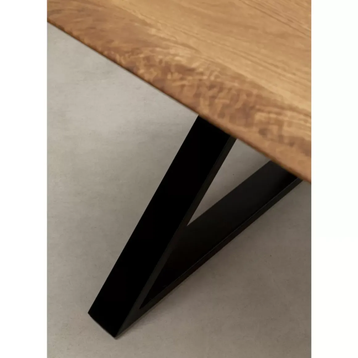 Online Tisch Symphony Eiche Cross Schwarz 180X90Cm Tische