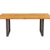 New Tisch Symphony Eiche Rohstahl 200X100 Tische