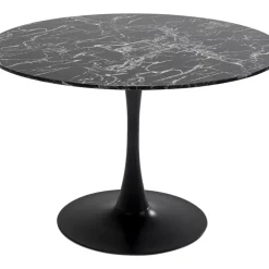 New Tisch Veneto Marmor Schwarz O110Cm Tische