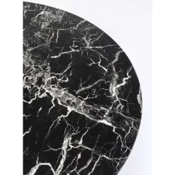 New Tisch Veneto Marmor Schwarz O110Cm Tische