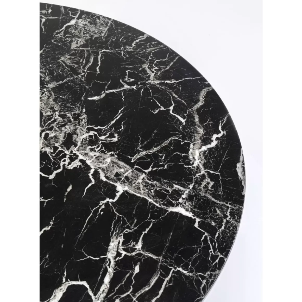 New Tisch Veneto Marmor Schwarz O110Cm Tische