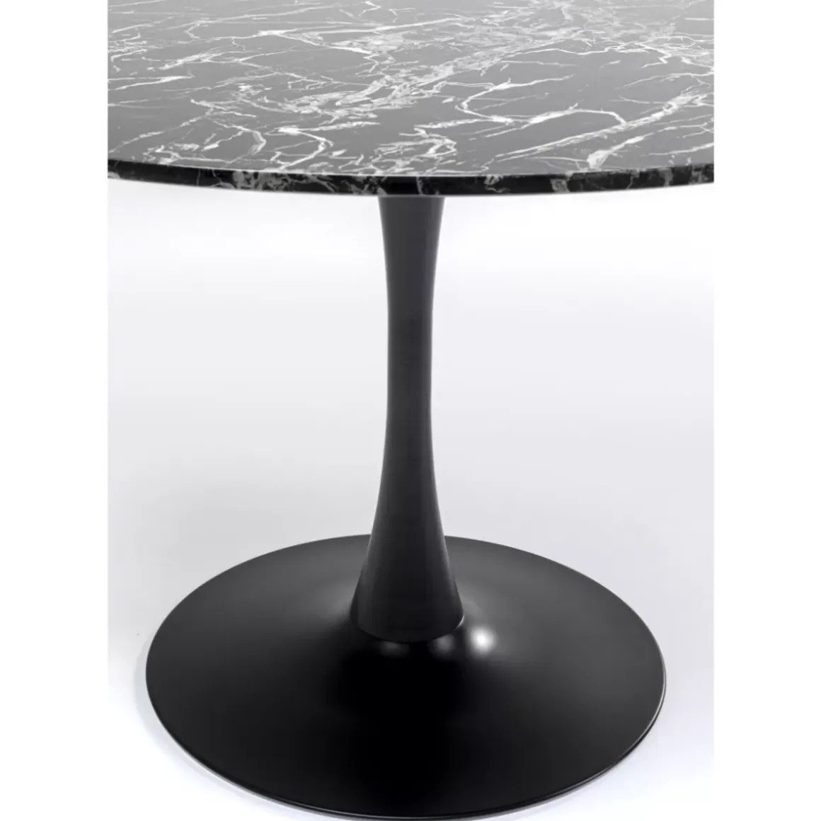 New Tisch Veneto Marmor Schwarz O110Cm Tische