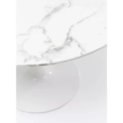 Tisch Veneto Marmor Weis O110Cm Tische