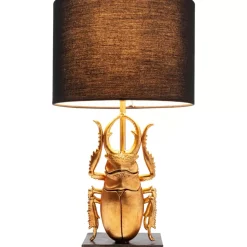 Discount Tischleuchte Animal Beetle Gold 42Cm Tischleuchten
