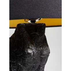 Outlet Tischleuchte Animal Giraffe Matt Schwarz Tischleuchten