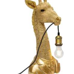 Discount Tischleuchte Animal Giraffe Gold 50Cm Tischleuchten