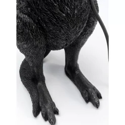 Tischleuchte Animal Kangaroo Schwarz Matt 46Cm Tischleuchten