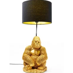 Online Tischleuchte Animal Monkey Gorilla Gold Tischleuchten