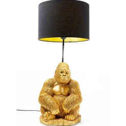 Online Tischleuchte Animal Monkey Gorilla Gold Tischleuchten