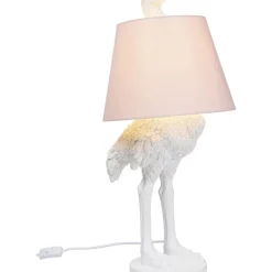 Best Tischleuchte Animal Ostrich Weis 66Cm Tischleuchten
